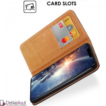 Telone grynos odos dėklas - raudonas (telefonui Apple Iphone 13)